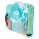 Loungefly Disney - Moana - Portafoglio Zip Ocean Waves