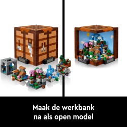 LEGO Minecraft 21265 Banco da lavoro