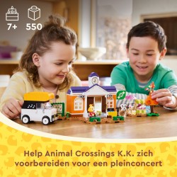 LEGO Animal Crossing 77052 Concerto in piazza con K.K.