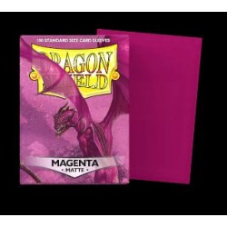 DRAGON SHIELD - 100 BUSTINE STANDARD - MATTE MAGENTA
