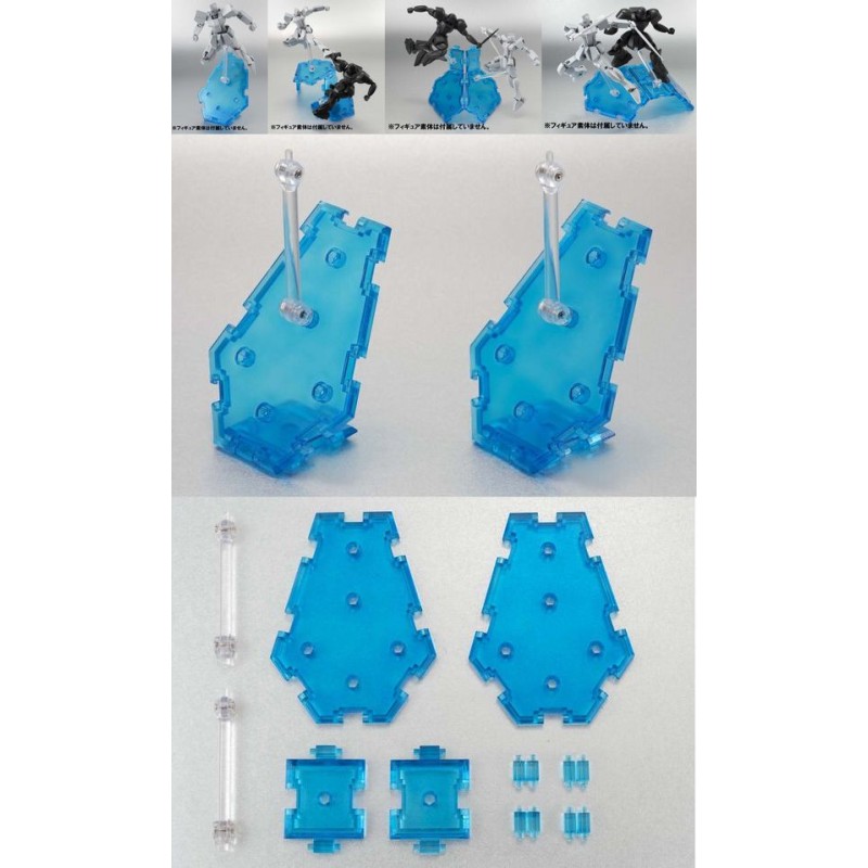 Bandai Gunpla Base Stage Act Combination Blu (action figure non incluse) Bandai Gunpla Base Stage Act Combination Blu (action figure non incluse)