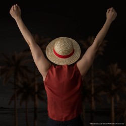 Cinereplicas - One Piece - Cappello di Puglia Luffy - Replica - Straw Hat