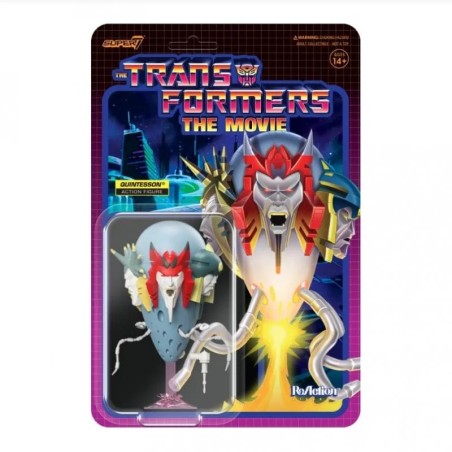 Super 7 ReAction - Transformers The Movie - Quintesson G1