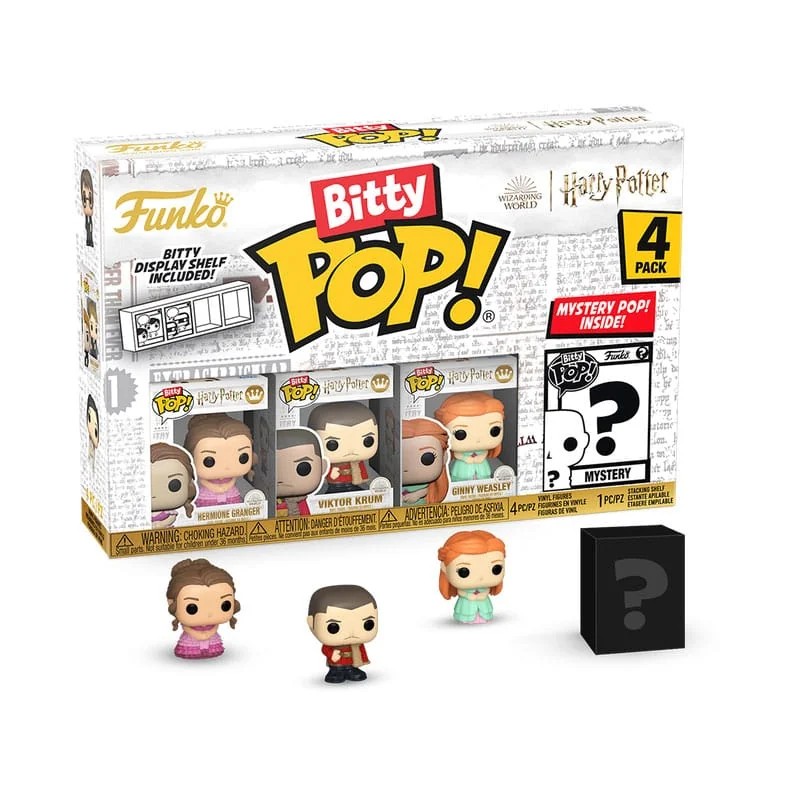 Bitty Pop! - Harry Potter - Calice di Fuoco - Hermione Granger 4 Pack Bitty Pop! - Harry Potter - Calice di Fuoco - Hermione Granger 4 Pack