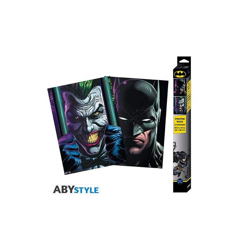 Abystyle - Dc Comics - Batman And Joker - Set 2 Chibi Poster (52x38) Abystyle - Dc Comics - Batman And Joker - Set 2 Chibi Poster (52x38)