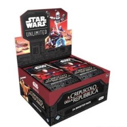 Star Wars Unlimited - Crepuscolo Della Repubblica - Box Booster - (24 Buste) - Ita