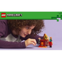 LEGO Minecraft 21266 Battaglia sul ponte del Nether
