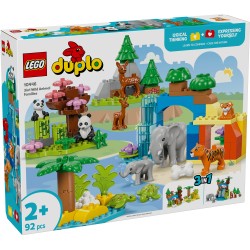 Familles d’animaux sauvages 3-en-1