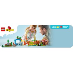 Familles d’animaux sauvages 3-en-1