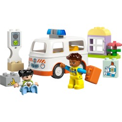 LEGO DUPLO 10447 Ambulanza e autista