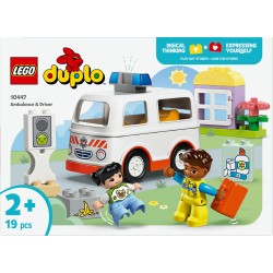 LEGO DUPLO 10447 Ambulanza e autista