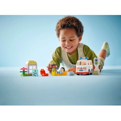 LEGO DUPLO 10447 Ambulanza e autista