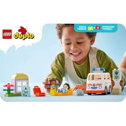 LEGO DUPLO 10447 Ambulanza e autista