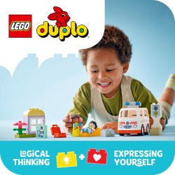 LEGO DUPLO 10447 Ambulanza e autista