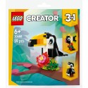 LEGO  Creator 3 in 1 30688 Polybag Tucano tropicale