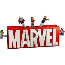 LEGO Marvel 76313 Logo e Minifigure
