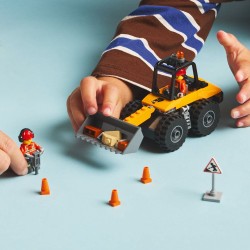 LEGO City 60450 Pala gommata gialla