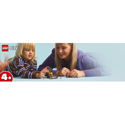 LEGO City 60450 Pala gommata gialla