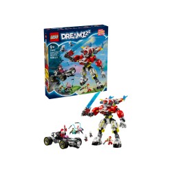 Cooper's Tiger Mech & Zero's Hot Rod Car