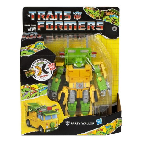 Hasbro Transformers Collaborative - Teenage Mutant Ninja Turtles - Party Wallop - Action Figure 17.5cm