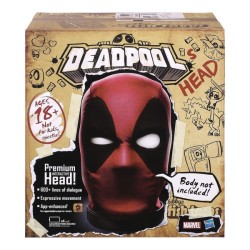 Hasbro - Marvel Deadpool - Testa premium Interattiva