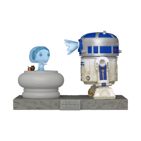 Pop Star Wars - Deluxe R2-D2 W/ Leia 766