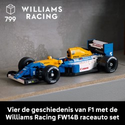 LEGO Icons 10353 Williams Racing FW14B e Nigel Mansell