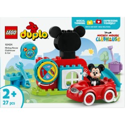 La maison et la voiture de Mickey
