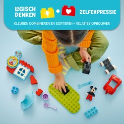 LEGO DUPLO 10454 La casa e l’auto di Topolino