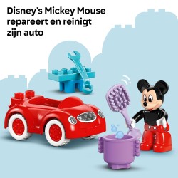 La maison et la voiture de Mickey