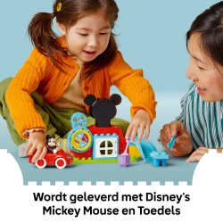 La maison et la voiture de Mickey