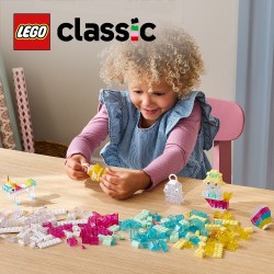 LEGO Classic 11040 Scatola magica trasparente
