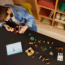 LEGO Minecraft 21273 Attacco al villaggio del Ghast-pallone