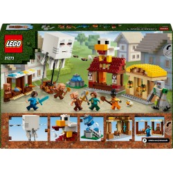 LEGO Minecraft 21273 Attacco al villaggio del Ghast-pallone