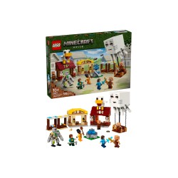 LEGO Minecraft 21273 Attacco al villaggio del Ghast-pallone