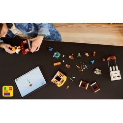 LEGO Minecraft 21273 Attacco al villaggio del Ghast-pallone