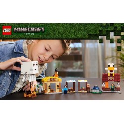 LEGO Minecraft 21273 Attacco al villaggio del Ghast-pallone