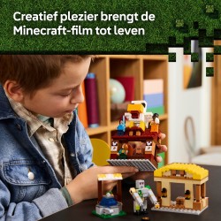 De Ghast-ballon aanval op het dorp