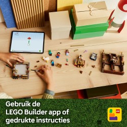 De arena bij het boslandhuis