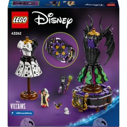 LEGO Disney 43262 Abiti di Malefica e Crudelia De Mon