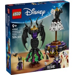 Maleficent's and Cruella De Vil's Dresses