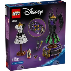LEGO Disney 43262 Abiti di Malefica e Crudelia De Mon