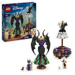 Maleficent's and Cruella De Vil's Dresses