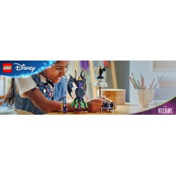 LEGO Disney 43262 Abiti di Malefica e Crudelia De Mon