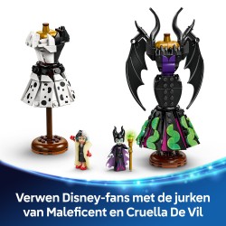 Maleficent's and Cruella De Vil's Dresses