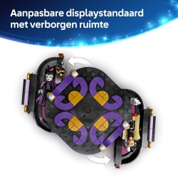 De jurken van Maleficent en Cruella De Vil