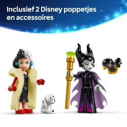 LEGO Disney 43262 Abiti di Malefica e Crudelia De Mon