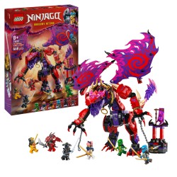 LEGO Ninjago 71832 Thunderfang, il Drago del Caos