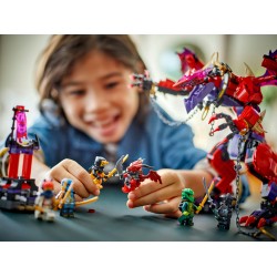 LEGO Ninjago 71832 Thunderfang, il Drago del Caos