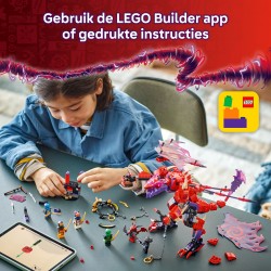 LEGO Ninjago 71832 Thunderfang, il Drago del Caos